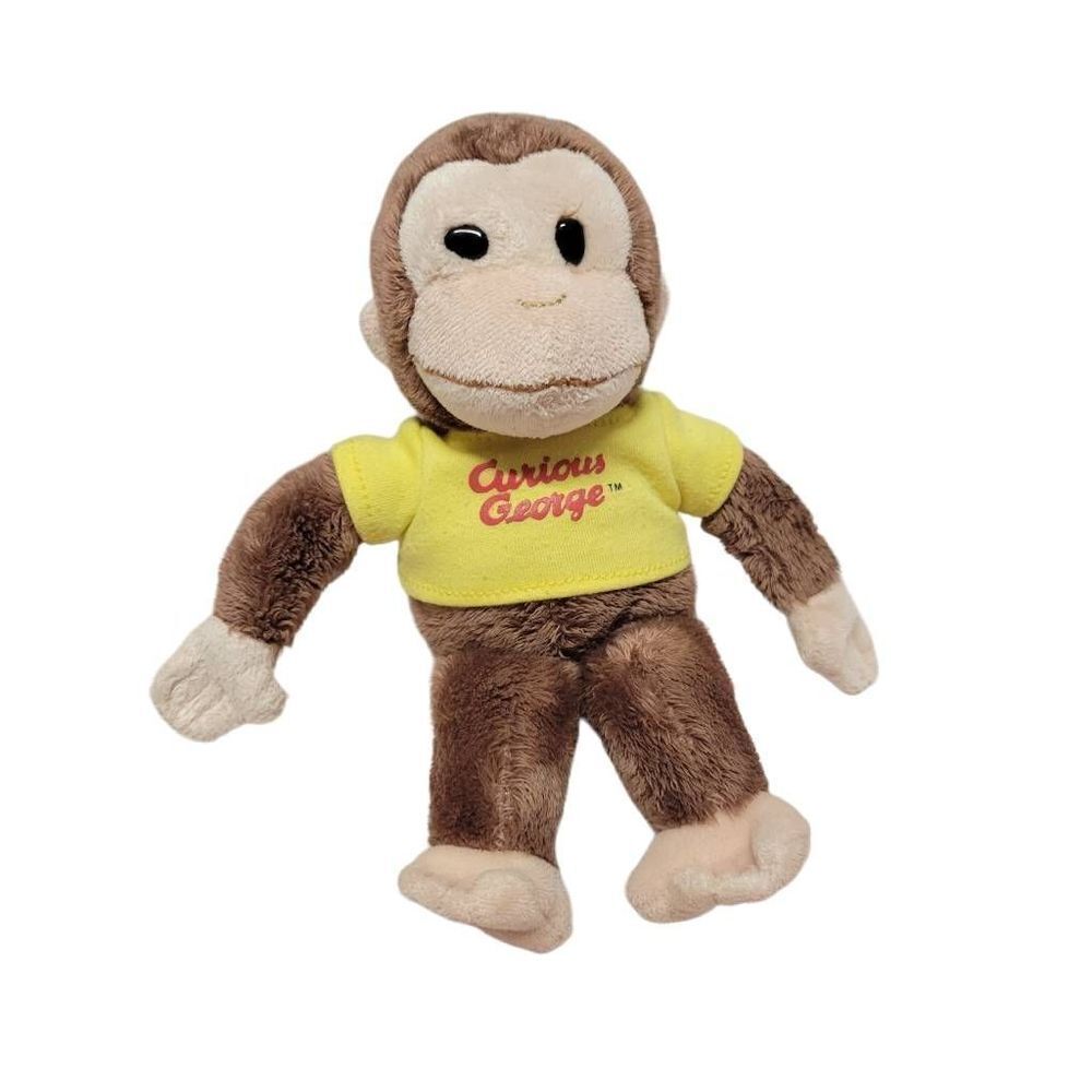 Curious George Classic Plush Stuffed Animal 8"